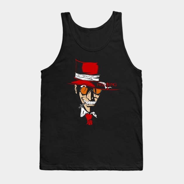 Vampire Man of Hellsing Anime (Alucard) Tank Top by malaqueen